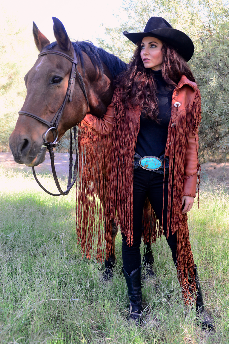 Leather Fashions In This Issue Of Cowgirls In Style Magazine Cowgirls In Style Magazine